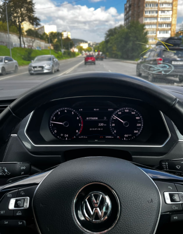 Салон Volkswagen из отзыва Алексея Ерешина