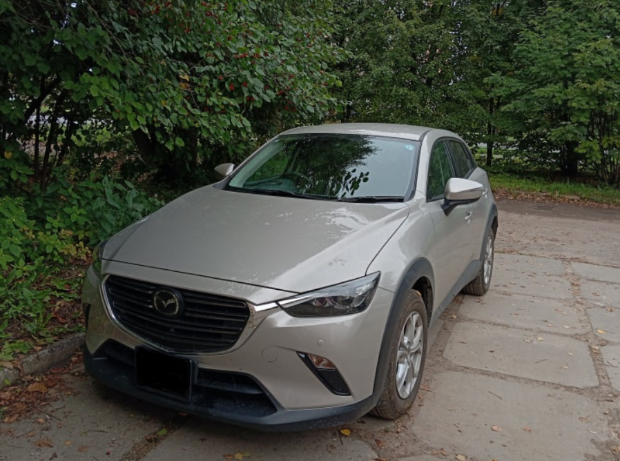 Mazda CX-3, вид спереди